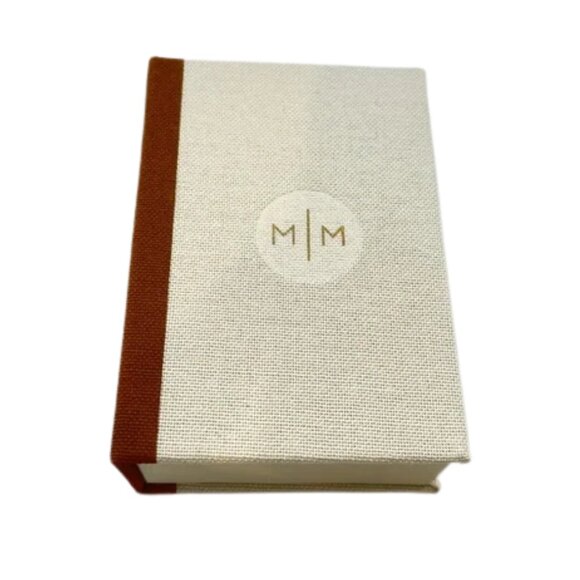 ⚡*NIB* Made By Mary Gold Vermeil Lightning Bolt Earrings Ball Back Live-in Studs - Picture 6 of 8